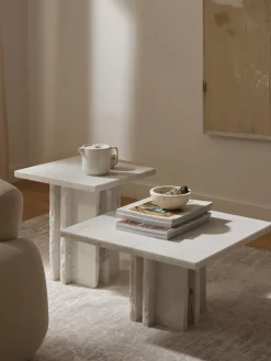 New Mesa de centro en look mármol Selene Mesas De Centro|Mesas De Centro