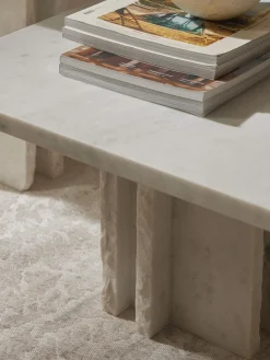 New Mesa de centro en look mármol Selene Mesas De Centro|Mesas De Centro