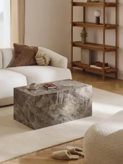 Online Mesa de centro en look mármol Lesley Mesas De Centro|Mesas De Centro