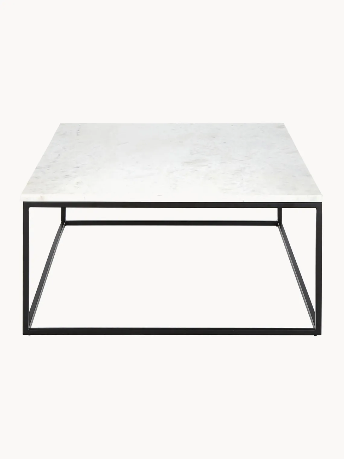 Mesas De Centro|Mesas De Centro>Westwing Collection Mesa de centro grande de mármol Alys Mármol blanco, negro