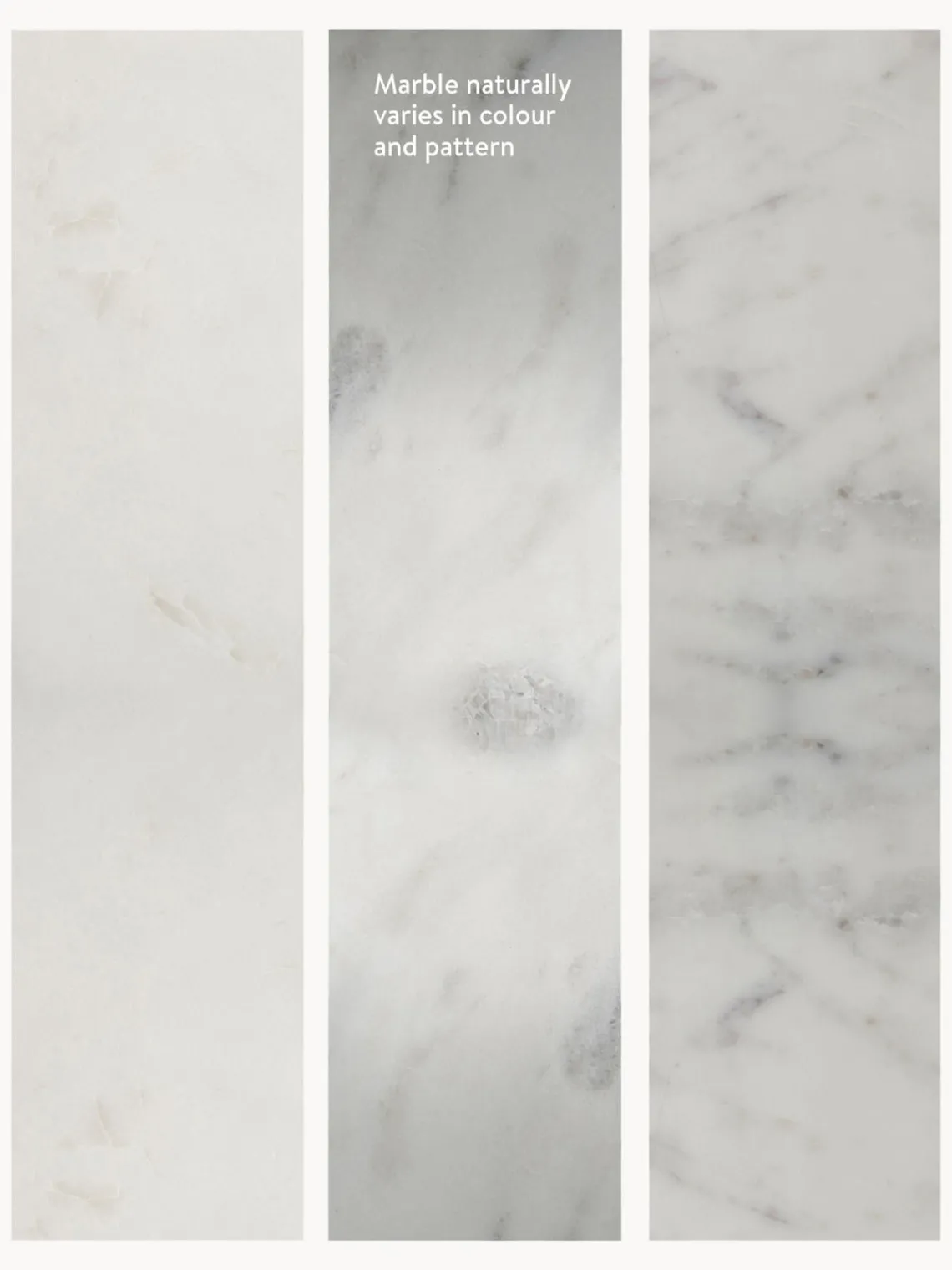 Mesas De Centro|Mesas De Centro>Westwing Collection Mesa de centro grande de mármol Alys Mármol blanco, negro