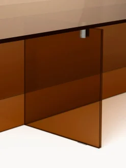 Clearance Mesa de centro grande de vidrio Anouk, 160 cm Mesas De Centro|Mesas De Centro