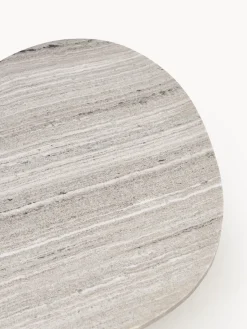 Mesas De Centro|Mesas De Centro></noscript>Westwing Collection Mesa de centro grande de mármol con forma orgánica Naruto Madera de mango, beige