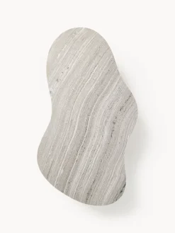 Mesas De Centro|Mesas De Centro></noscript>Westwing Collection Mesa de centro grande de mármol con forma orgánica Naruto Madera de mango, beige