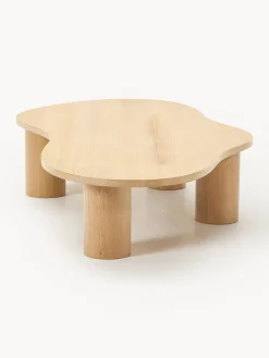 Mesas De Centro|Mesas De Centro></noscript>Westwing Collection Mesa de centro grande de madera de roble con forma orgánica Didi Madera de roble aceitada