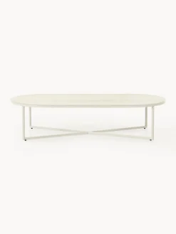 Sale Mesa de centro ovalada con tablero de vidrio en look mármol Antigua Mesas De Centro|Mesas De Centro