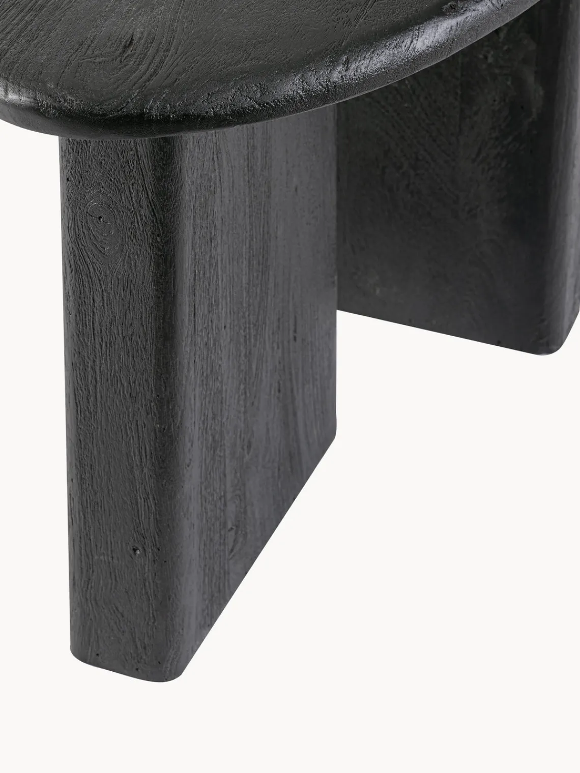 Mesa de centro ovalada de madera de mango Zacatecas Mesas De Centro|Mesas De Centro