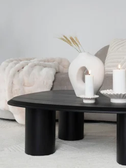 Hot Mesa de centro ovalada de madera Tirano Mesas De Centro|Mesas De Centro