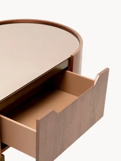 Mesas De Centro|Mesas De Centro></noscript>Kare Design Mesa de centro ovalada de madera de nogal Giorgio