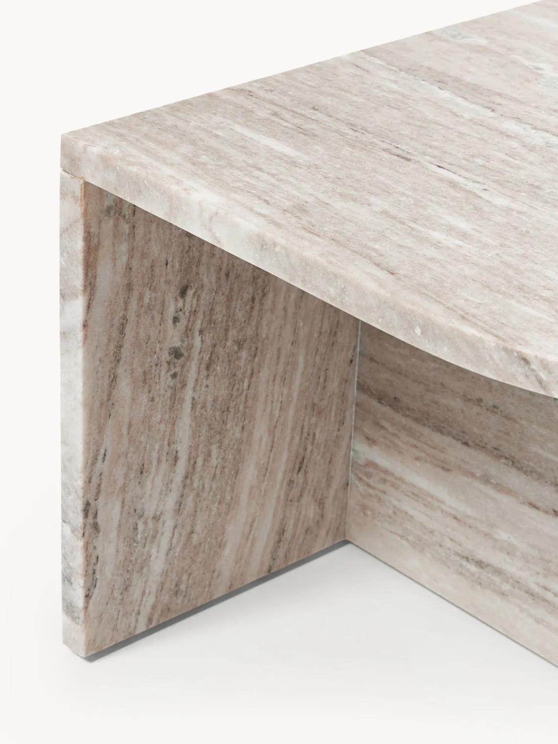 Best Mesa de centro ovalada de mármol Leander Mesas De Centro|Mesas De Centro