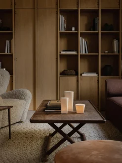 Mesas De Centro|Mesas De Centro>Audo Copenhagen Mesa de centro plegable Jäger Madera de nogal