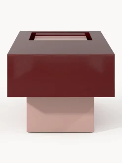 Hot Mesa de centro rectangular con espacio de almacenamiento Alessa Mesas De Centro|Mesas De Centro