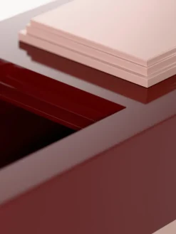 Hot Mesa de centro rectangular con espacio de almacenamiento Alessa Mesas De Centro|Mesas De Centro