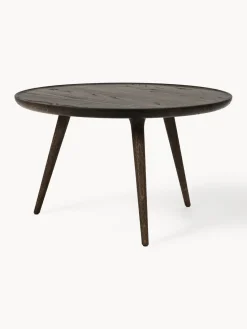 Online Mesa de centro redonda artesanal de madera de roble Accent Mesas De Centro|Mesas De Centro