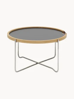 Mesas De Centro|Mesas De Centro>Carl Hansen & Søn Mesa de centro redonda con bandeja reversible CH417