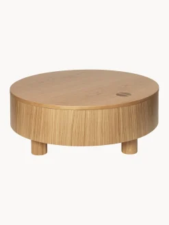 Discount Mesa de centro redonda con espacio de almacenamiento Olles Mesas De Centro|Mesas De Centro