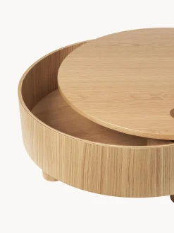 Discount Mesa de centro redonda con espacio de almacenamiento Olles Mesas De Centro|Mesas De Centro