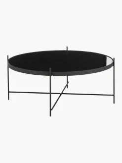 Hot Mesa de centro redonda Cupid, tablero de vidrio extraíble Mesas De Centro|Mesas De Centro