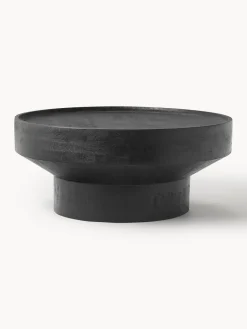 Discount Mesa de centro redonda de madera de mango Benno Mesas De Centro|Mesas De Centro