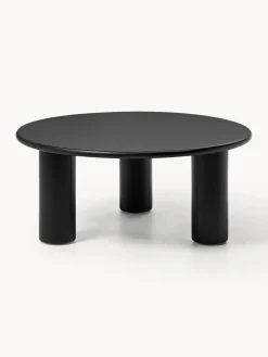 Mesas De Centro|Mesas De Centro></noscript>Westwing Collection Mesa de centro redonda de madera de roble Didi Madera de roble lacada en negro