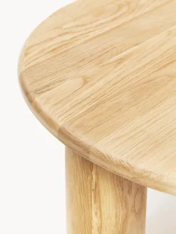 Outlet Mesa de centro redonda de madera de roble Didi Mesas De Centro|Mesas De Centro