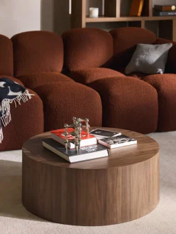 Hot Mesa de centro redonda de madera Dan Mesas De Centro|Mesas De Centro