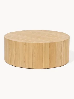 Mesas De Centro|Mesas De Centro>Westwing Collection Mesa de centro redonda de madera Dan Madera de fresno