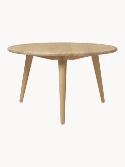 Mesas De Centro|Mesas De Centro>Carl Hansen & Søn Mesa de centro redonda de madera de roble CH008 Madera de roble enjabonada