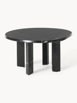 Mesas De Centro|Mesas De Centro>Ferm Living Mesa de centro redonda de mármol Taula Mármol negro