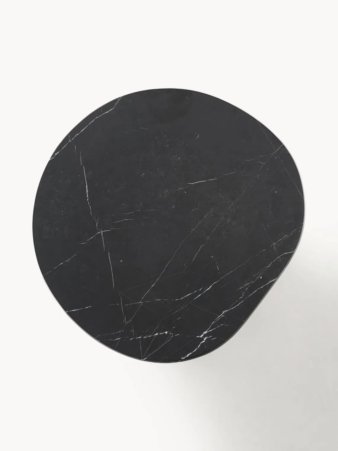 Mesas De Centro|Mesas De Centro>Ferm Living Mesa de centro redonda de mármol Taula Mármol negro