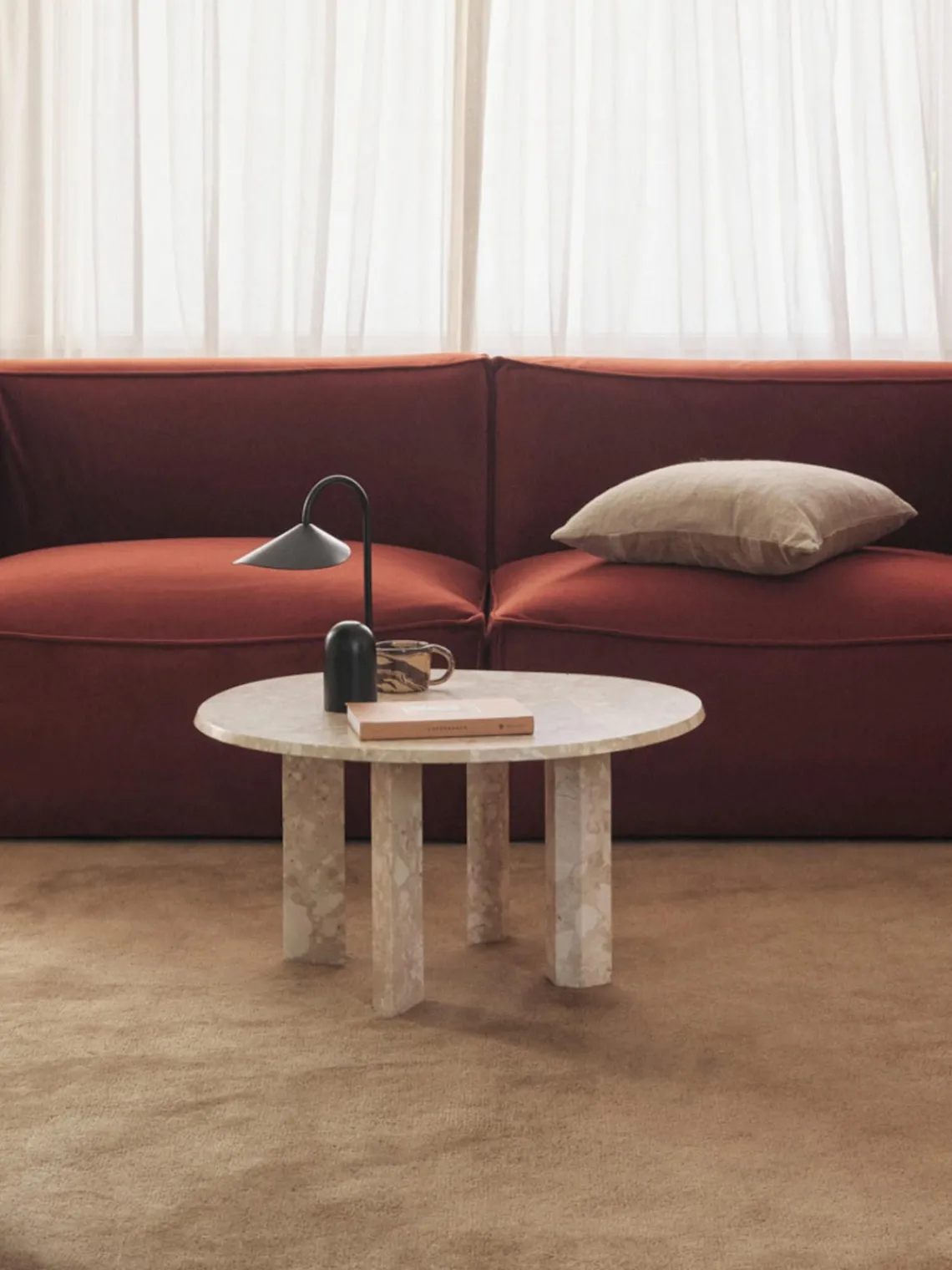 Sale Mesa de centro redonda de mármol Taula Mesas De Centro|Mesas De Centro