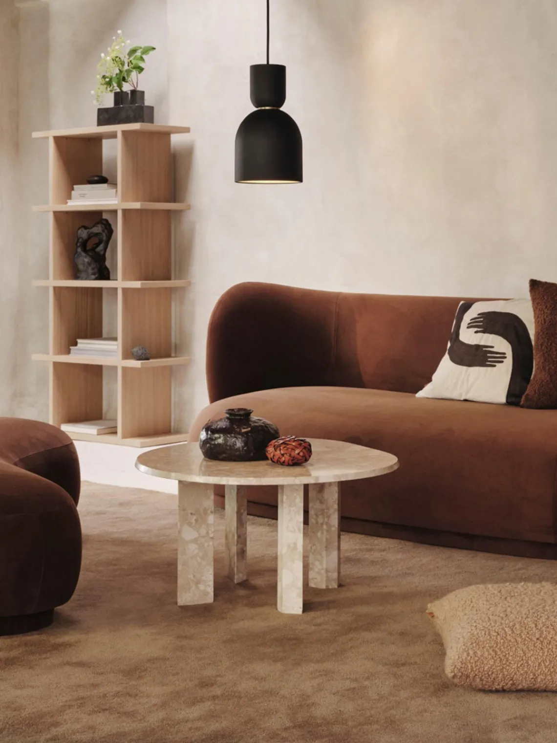 Sale Mesa de centro redonda de mármol Taula Mesas De Centro|Mesas De Centro