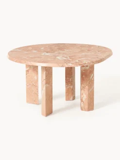 Mesas De Centro|Mesas De Centro>Ferm Living Mesa de centro redonda de mármol Taula Mármol rosa palo