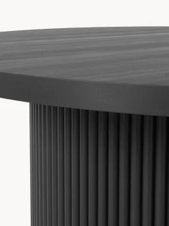 Mesas De Centro|Mesas De Centro></noscript>Westwing Collection Mesa de centro redonda de madera Nele Negro