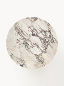 Mesas De Centro|Mesas De Centro></noscript>Westwing Collection Mesa de centro redonda de mármol Marisa Mármol blanco y gris