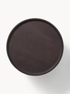 Mesas De Centro|Mesas De Centro></noscript>Westwing Collection Mesa de centro redonda de madera de mango Benno Madera de mango lacada en marrón oscuro