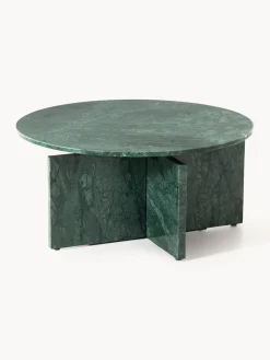 Mesas De Centro|Mesas De Centro>Westwing Collection Mesa de centro redonda de mármol Marisa Mármol verde