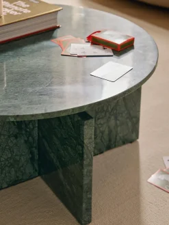 Mesas De Centro|Mesas De Centro></noscript>Westwing Collection Mesa de centro redonda de mármol Marisa Mármol verde