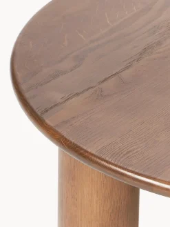 Mesas De Centro|Mesas De Centro></noscript>Westwing Collection Mesa de centro redonda de madera de roble Didi Madera de roble lacada en marrón oscuro