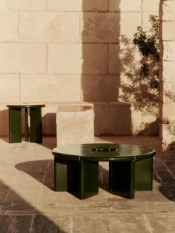 Hot Mesa de centro redonda de hormigón Deya Mesas De Centro|Mesas De Centro