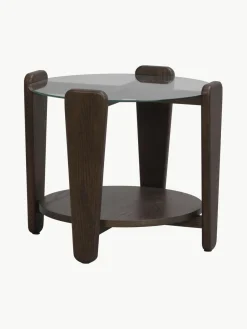 Mesas De Centro|Mesas De Centro>Rowico Home Mesa de centro redonda de madera de roble Arran