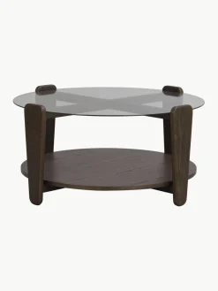 Sale Mesa de centro redonda de madera de roble Arran Mesas De Centro|Mesas De Centro