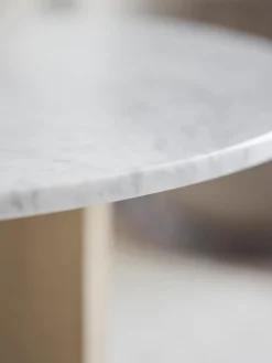 Sale Mesa de centro redonda de mármol Brooksville Mesas De Centro|Mesas De Centro