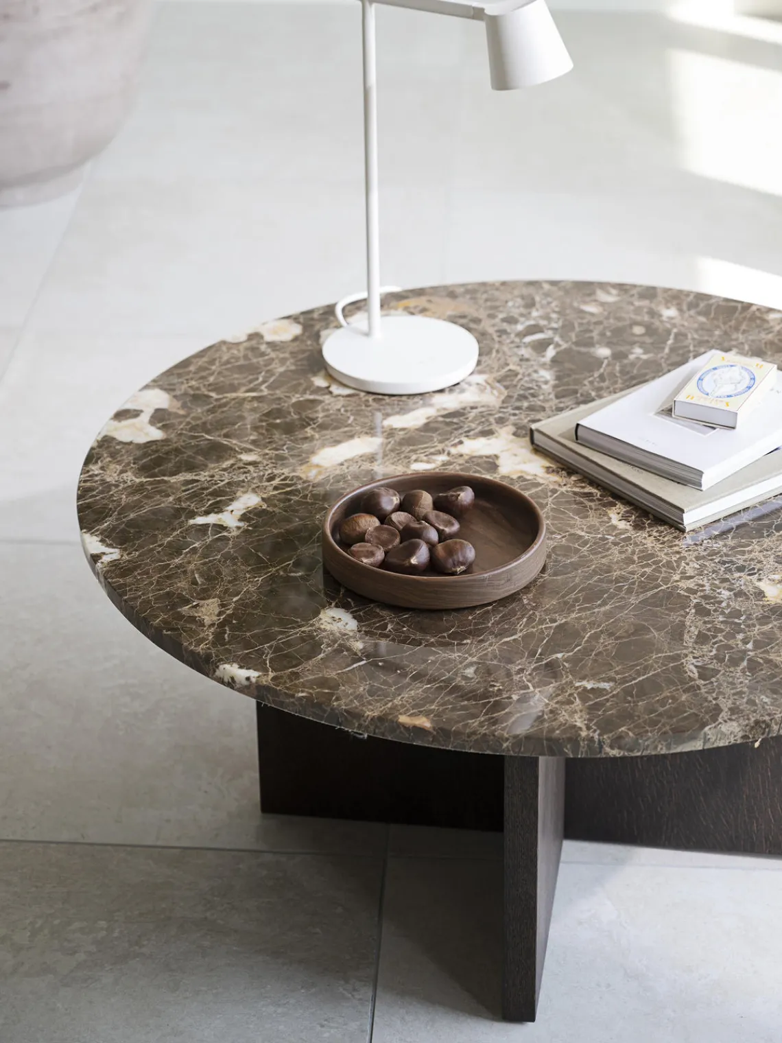 Hot Mesa de centro redonda de mármol Brooksville Mesas De Centro|Mesas De Centro