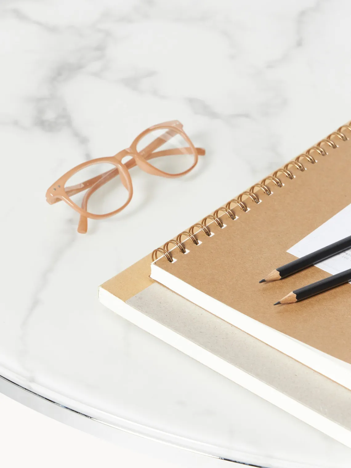 Hot Mesa de centro redonda grande con tablero de vidrio en look mármol Antigua Mesas De Centro|Mesas De Centro