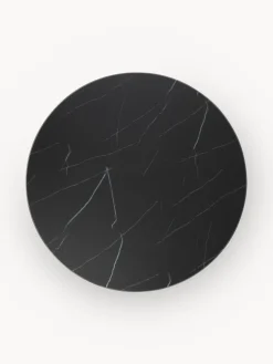 Hot Mesa de centro redonda grande con tablero de vidrio en look mármol Antigua Mesas De Centro|Mesas De Centro