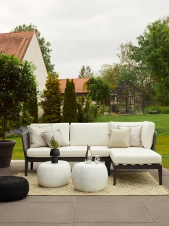 Mesa de centro redonda para exterior Pebble Mesas Auxiliares De Jardín|Mesas Auxiliares De Jardí­N