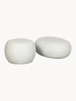 Mesa de centro redonda para exterior Pebble Mesas Auxiliares De Jardín|Mesas Auxiliares De Jardí­N