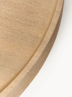 Hot Mesa de centro redonda XL de madera de mango Benno Mesas De Centro|Mesas De Centro