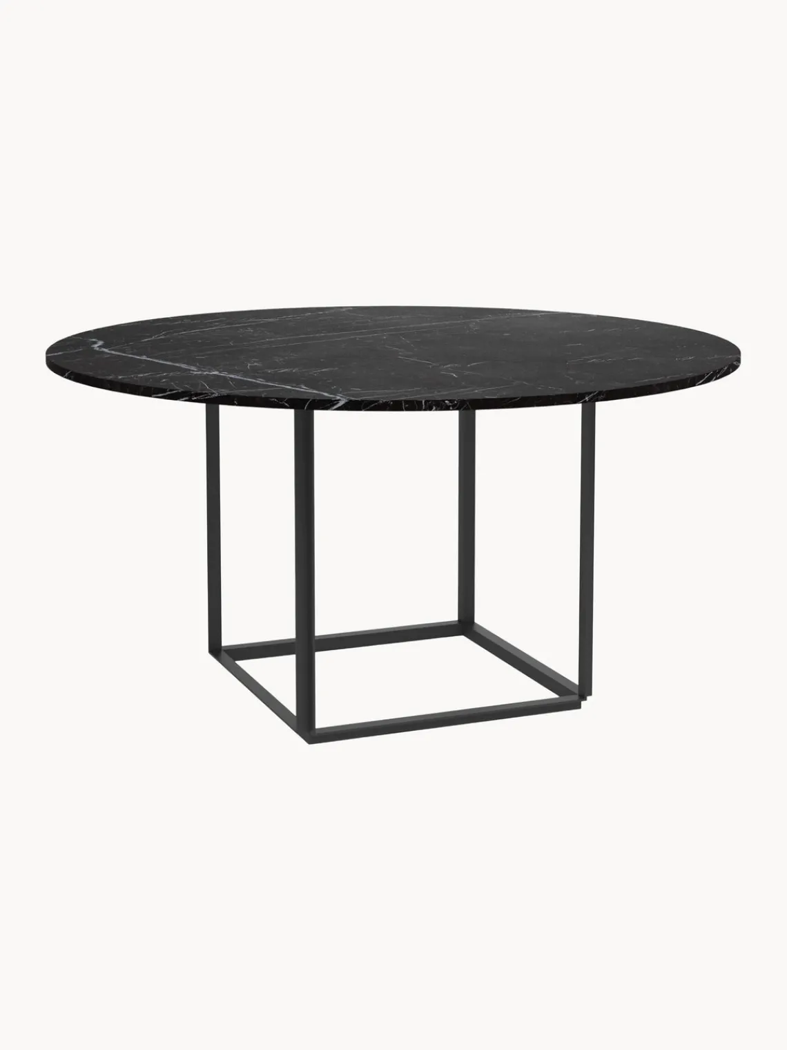 Hot Mesa de comedor con tablero de mármol Florence, Ø 145 cm Mesas De Comedor|Mesas De Comedor